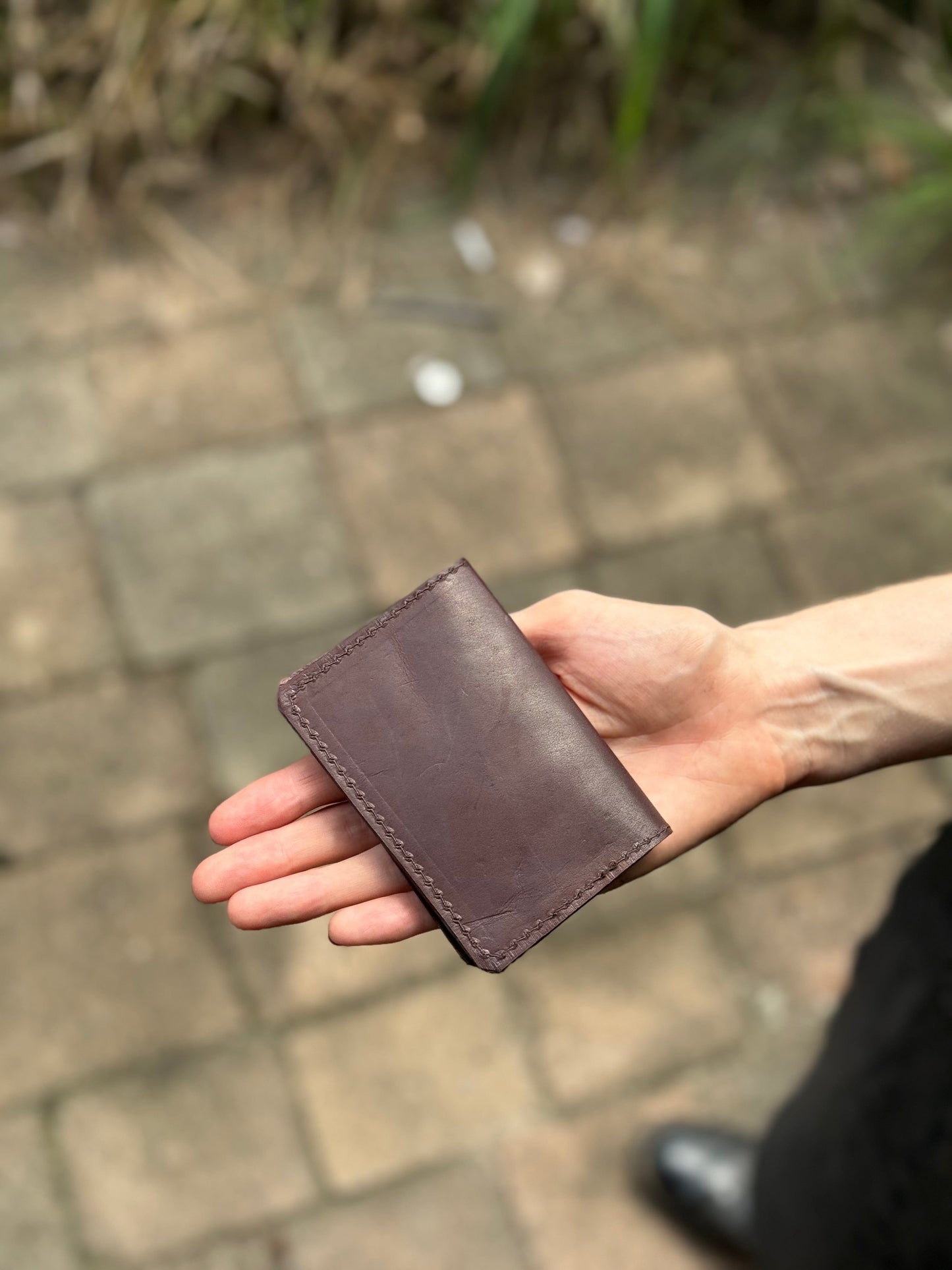 The Real McCaul Leathergoods Wallets Four Pocket Card Wallet Australian Made Australian Owned Leather 2 Card Wallet Holder Made In Australia