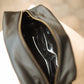 The Real McCaul Apparel & Accessories Toiletry Bathroom Washbag - Cowhide - Black Australian Made Australian Owned Leather Australian Made Toiletry Dopp Kit Shaving Bathroom Bag - Cowhide - Men's Gifts