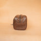 The Real McCaul Apparel & Accessories Toiletry Bathroom Washbag - Cowhide - Premium Marble Brown Australian Made Australian Owned Leather Australian Made Toiletry Dopp Kit Shaving Bathroom Bag - Cowhide - Men's Gifts