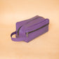 The Real McCaul Apparel & Accessories Toiletry Bathroom Washbag - Kangaroo - Purple Australian Made Australian Owned Toiletry Bathroom Washbag - Kangaroo - Purple