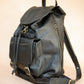 The Real McCaul Back Packs Large Deluxe Travel Laptop Backpack - Cowhide - Black Australian Made Australian Owned Leather Laptop/Travel Backpack Handmade in Australia- Kangaroo & Cowhide Leather