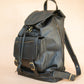 The Real McCaul Back Packs Large Deluxe Travel Laptop Backpack - Cowhide - Black Australian Made Australian Owned Leather Laptop/Travel Backpack Handmade in Australia- Kangaroo & Cowhide Leather