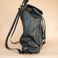 The Real McCaul Back Packs Large Deluxe Travel Laptop Backpack - Cowhide - Black Australian Made Australian Owned Leather Laptop/Travel Backpack Handmade in Australia- Kangaroo & Cowhide Leather