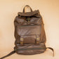 The Real McCaul Back Packs Large Deluxe Travel Laptop Backpack - Cowhide - Chestnut Australian Made Australian Owned Leather Laptop/Travel Backpack Handmade in Australia- Kangaroo & Cowhide Leather