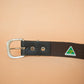 The Real McCaul Belts Genuine Croc Belt - Australian Saltwater Australian Made Australian Owned Genuine Crocodile Leather Belt- Made In Australia- Brass Buckle