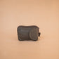 The Real McCaul Coin Purse Key Case Card Holder Wallet - Cowhide Australian Made Australian Owned Tri-Pocket Leather Pouch 