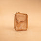The Real McCaul Coin Purse Key Case Card Holder Wallet - Cowhide Australian Made Australian Owned Tri-Pocket Leather Pouch 