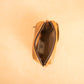 The Real McCaul Coin Purse Key Case Card Holder Wallet - Cowhide Australian Made Australian Owned Tri-Pocket Leather Pouch 