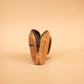 The Real McCaul Coin Purse Key Case Card Holder Wallet - Cowhide Australian Made Australian Owned Tri-Pocket Leather Pouch 