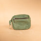 The Real McCaul Coin Purse Key Case Card Holder Wallet - Cowhide Australian Made Australian Owned Tri-Pocket Leather Pouch 