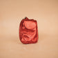 The Real McCaul Coin Purse Key Case Card Holder Wallet - Kangaroo - Metallic Australian Made Australian Owned Tri-Pocket Leather Pouch 