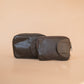 The Real McCaul Coin Purse Key Case Card Holder Wallet - Kangaroo Australian Made Australian Owned Tri-Pocket Leather Pouch 
