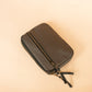 The Real McCaul Coin Purse Parker Pouch - Cowhide Australian Made Australian Owned Tri-Pocket Leather Pouch 
