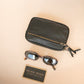 The Real McCaul Coin Purse Parker Pouch - Cowhide Australian Made Australian Owned Tri-Pocket Leather Pouch 