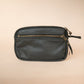 The Real McCaul Coin Purse Parker Pouch - Cowhide Australian Made Australian Owned Tri-Pocket Leather Pouch 