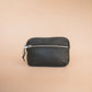 The Real McCaul Coin Purse Parker Pouch - Cowhide Australian Made Australian Owned Tri-Pocket Leather Pouch 