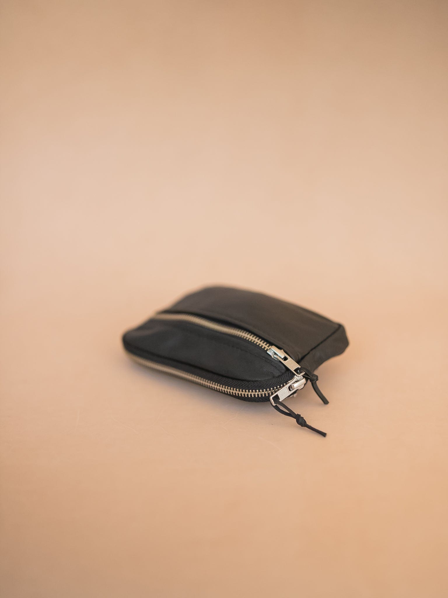 The Real McCaul Coin Purse Parker Pouch - Cowhide Australian Made Australian Owned Tri-Pocket Leather Pouch 