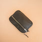 The Real McCaul Coin Purse Parker Pouch - Cowhide Australian Made Australian Owned Tri-Pocket Leather Pouch 