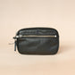 The Real McCaul Coin Purse Parker Pouch - Kangaroo Australian Made Australian Owned Tri-Pocket Leather Pouch 
