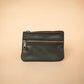 The Real McCaul Coin Purse Paula Zip Pouch - Cowhide Australian Made Australian Owned Paula Zip Leather Pouch Purse- Made in Australia Cowhide leather