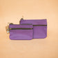 The Real McCaul Coin Purse Paula Zip Pouch - Cowhide Australian Made Australian Owned Paula Zip Leather Pouch Purse- Made in Australia Cowhide leather