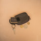 The Real McCaul Coin Purse Small / Dark Brown Key Case Card Holder Wallet - Cowhide Australian Made Australian Owned Tri-Pocket Leather Pouch 