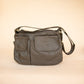 The Real McCaul Handbags Annette HandBag - Large - Cowhide - Dark Brown Australian Made Australian Owned Made in Australia Handbag- Large Annette Bag Genuine Leather