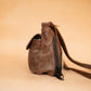 The Real McCaul Handbags Annette HandBag - Large - Cowhide - Premium Marble Brown Australian Made Australian Owned Made in Australia Handbag- Large Annette Bag Genuine Leather