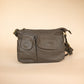 The Real McCaul Handbags Annette HandBag - Small - Cowhide - Dark Brown Australian Made Australian Owned Women's HandBags- Made in Australia Kangaroo & Cowhide Leather