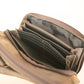 The Real McCaul Handbags Annette HandBag - Small - Cowhide - Dark Brown Australian Made Australian Owned Women's HandBags- Made in Australia Kangaroo & Cowhide Leather