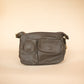 The Real McCaul Handbags Annette HandBag - Small - Cowhide - Dark Brown Australian Made Australian Owned Women's HandBags- Made in Australia Kangaroo & Cowhide Leather
