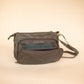 The Real McCaul Handbags Annette HandBag - Small - Cowhide - Dark Brown Australian Made Australian Owned Women's HandBags- Made in Australia Kangaroo & Cowhide Leather