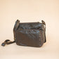 The Real McCaul Handbags Annette HandBag - Small - Kangaroo - Dark Brown Premium Australian Made Australian Owned Made in Australia Handbag- Small Annette HandBag Crossbody Bag Genuine Kangaroo Leather