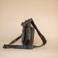 The Real McCaul Handbags Annette HandBag - Small - Kangaroo - Dark Brown Premium Australian Made Australian Owned Made in Australia Handbag- Small Annette HandBag Crossbody Bag Genuine Kangaroo Leather