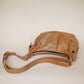 The Real McCaul Handbags The Faye Bag - Tan Australian Made Australian Owned Made in Australia Handbag- Faye Crossbody Shoulder Bag Genuine Leather