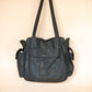 The Real McCaul Handbags The Polly Tote Handbag - Cowhide Australian Made Australian Owned Partition Leather Handbag- Kangaroo & Cowhide Australian Made