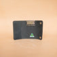 The Real McCaul Keyring Traditional Key Case Wallet Australian Made Australian Owned Tri-Pocket Leather Pouch 