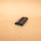 The Real McCaul Keyring Traditional Key Case Wallet Australian Made Australian Owned Tri-Pocket Leather Pouch 