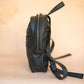 The Real McCaul Leathergoods Back Packs The Annie Backpack - Large - Cowhide - Black Australian Made Australian Owned Leather Backpacks Made in Australia