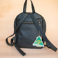 The Real McCaul Leathergoods Back Packs The Annie Backpack - Large - Cowhide - Black Australian Made Australian Owned Leather Backpacks Made in Australia