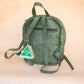 The Real McCaul Leathergoods Back Packs The Annie Backpack - Large - Cowhide - Green Marble Australian Made Australian Owned Leather Backpacks Made in Australia