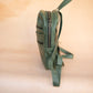 The Real McCaul Leathergoods Back Packs The Annie Backpack - Large - Cowhide - Green Marble Australian Made Australian Owned Leather Backpacks Made in Australia