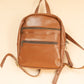 The Real McCaul Leathergoods Back Packs The Annie Backpack - Large - Cowhide - Tan Australian Made Australian Owned Leather Backpacks Made in Australia