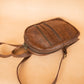 The Real McCaul Leathergoods Back Packs The Mini Annie Backpack - Cowhide - Premium Marble Brown Australian Made Australian Owned Leather Backpacks Made in Australia