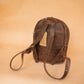 The Real McCaul Leathergoods Back Packs The Mini Annie Backpack - Cowhide - Premium Marble Brown Australian Made Australian Owned Leather Backpacks Made in Australia