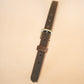 The Real McCaul Leathergoods Belts Legacy Casual Belt 25mm - Rustic Brown Australian Made Australian Owned Solid Leather Men's Belt - Handmade in Australia - Brass Buckle