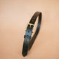 The Real McCaul Leathergoods Belts Legacy Casual Belt 32mm - Black Australian Made Australian Owned Solid Leather Men's Belt - Handmade in Australia - Brass Buckle
