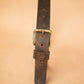 The Real McCaul Leathergoods Belts Legacy Casual Belt 38mm - Rustic Brown Australian Made Australian Owned Solid Leather Men's Belt - Handmade in Australia - Rustic Brown - Brass Buckle