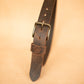 The Real McCaul Leathergoods Belts Legacy Casual Belt 38mm - Rustic Brown Australian Made Australian Owned Solid Leather Men's Belt - Handmade in Australia - Rustic Brown - Brass Buckle
