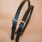 The Real McCaul Leathergoods Belts Plain Narrow 25mm Belt - Black Australian Made Australian Owned Australian Made 25mm Narrow Leather Belt - Tan